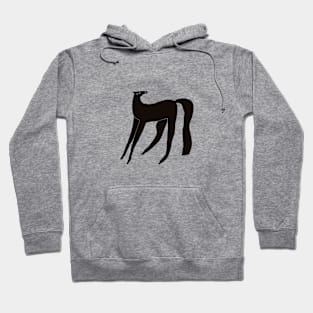 Black horse Hoodie